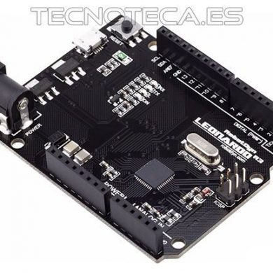 SCHMOD017. Arduino Leonardo con micro ATmega32u4