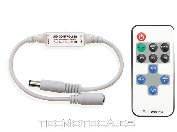 LEDC26. Controlador LED DIMMER tactil con mando por RF