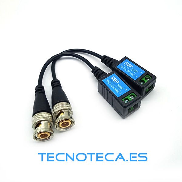 BALUN VIDEO A PAR TRENZADO