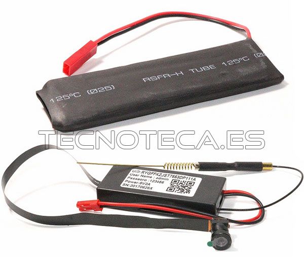 S09. Mini cámara espía vía Wifi grabación en SD