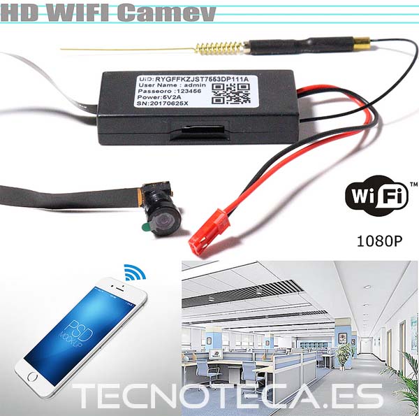 S09. Mini cámara espía vía Wifi grabación en SD - Imagen 2
