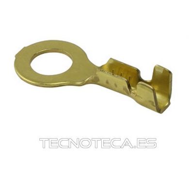 10.919/4.3. Terminal redondo 4.3mm 10 unidades