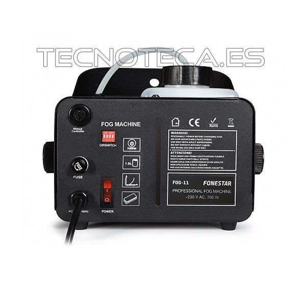 FOG-11. Maquina de humo 700W con mando a distancia - Imagen 2