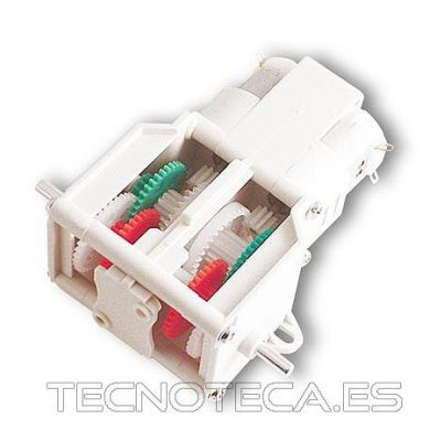 Kit de caja de engranajes con dos motores. KNS15