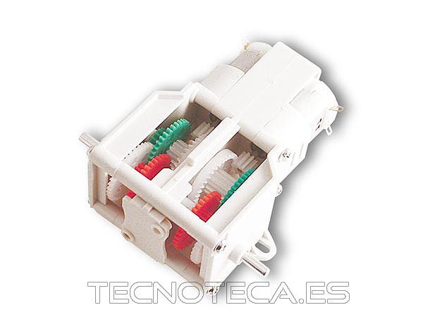Kit de caja de engranajes con dos motores. KNS15
