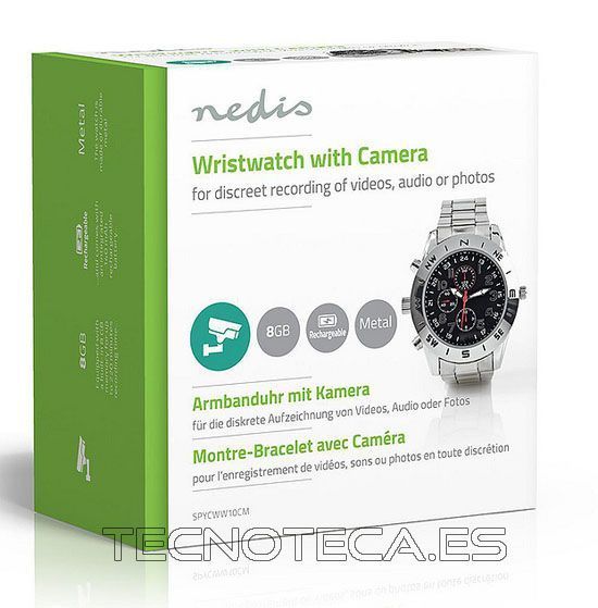 SPYCWW10CM. Reloj pulsera con cámara 8 GB - Imagen 3