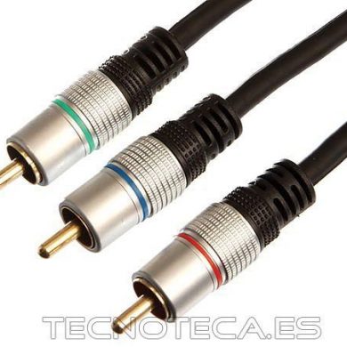 PAC407T015. Conexion RCA RGB a RCA RGB 1,5m