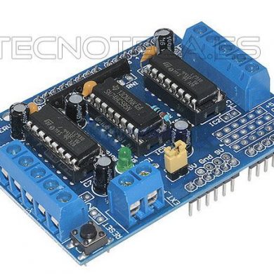 Modulo shield control 4 motores en H 2 X L293D