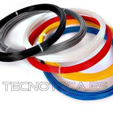ABS175SET6. Filamento ABS 1,75 mm 6 colores