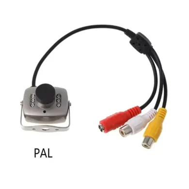 Mini cámara con infrarrojos CCTV PAL EU