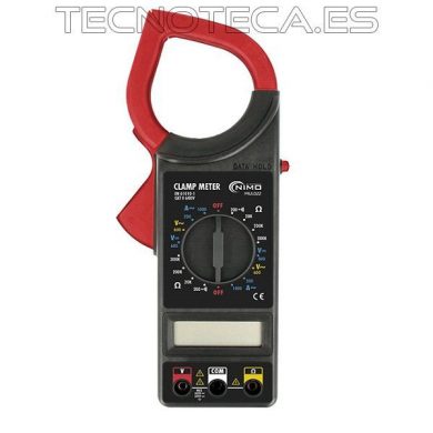 MUL022. Pinza amperimetrica AC y multimetro