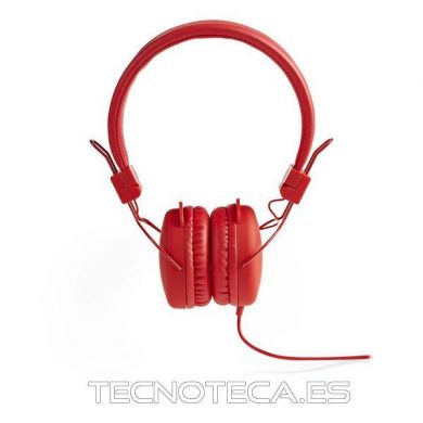 HPWD1100RD. Auriculares de DIADEMA rojos