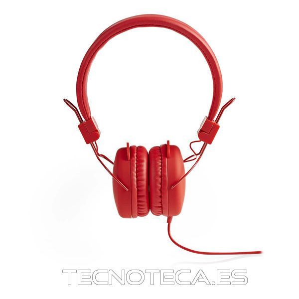 HPWD1100RD. Auriculares de DIADEMA rojos