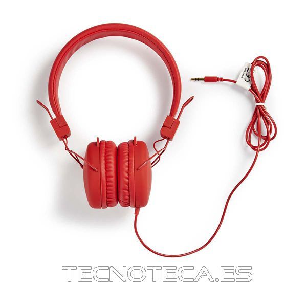 HPWD1100RD. Auriculares de DIADEMA rojos - Imagen 3