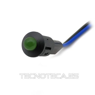 PILOTO LED 8MM 230VAC VERDE