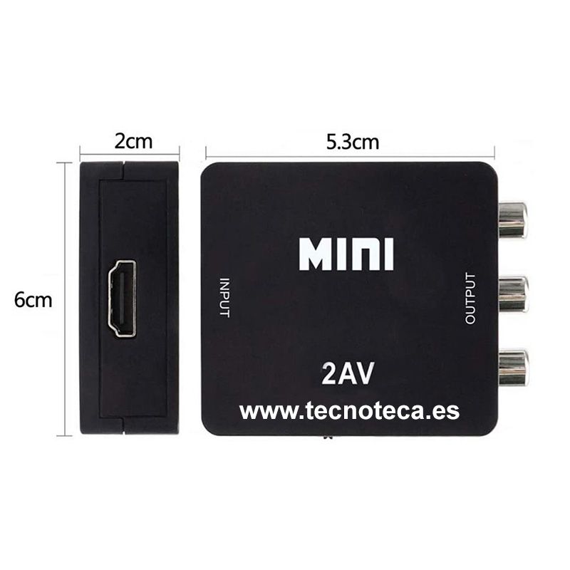 Conversor RCA a HDMI