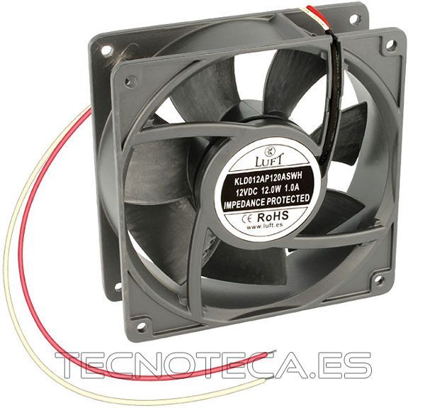 VEN017. Ventilador 120x120x38 12VDC