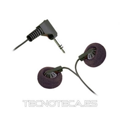 AURICULAR ESTEREO jack de 3.5 mm de 1.30 metros
