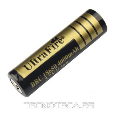 BRC18650. Batería LI-ON 3.7V 4000mAh 18650