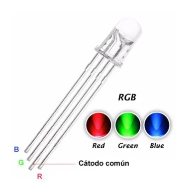 LED RGB de 5 mm