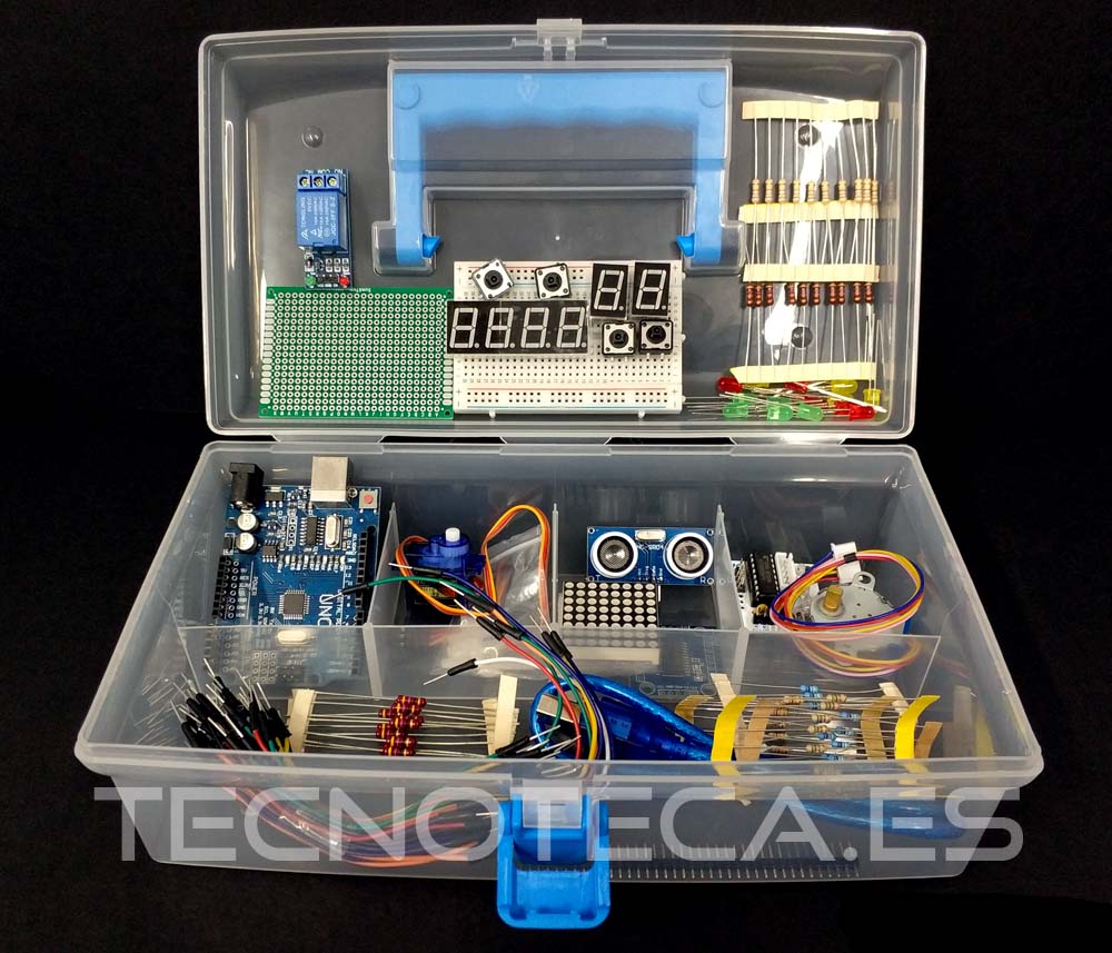STARTER KIT de iniciacion a Arduino KIA001
