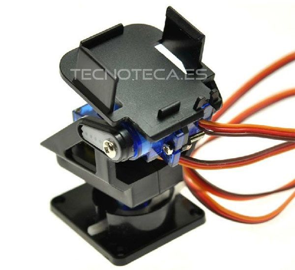 Soporte Servo PT Pan/Tilt para SG90, MG90S. - Imagen 2