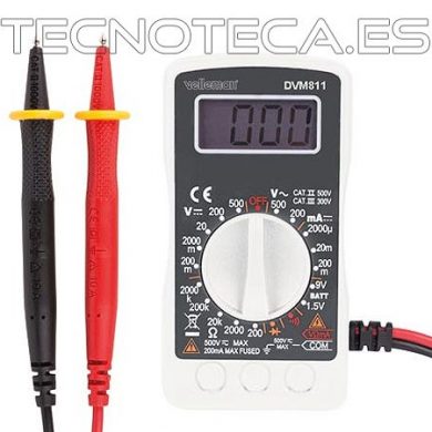 DVM811. Tester multímetro digital