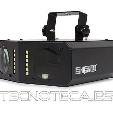 HQLE10009. Proyector LED estroboscopio 54LEDS RGB