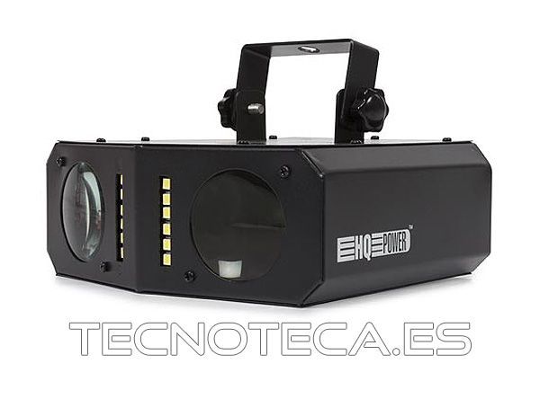 HQLE10009. Proyector LED estroboscopio 54LEDS RGB