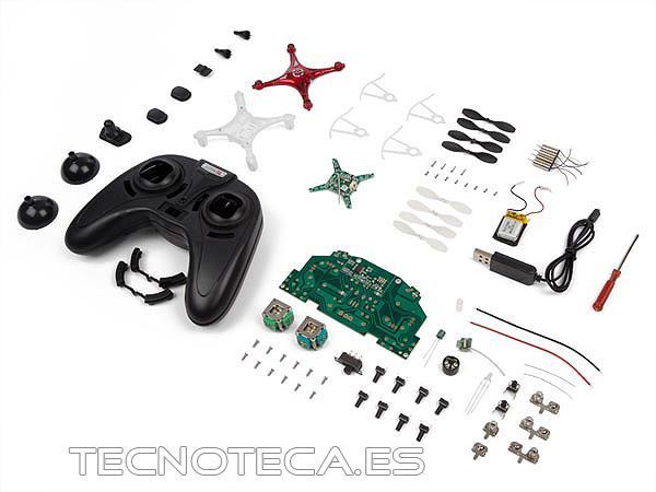 K/RCQC2. Dron mini cuadricoptero para montaje en Kit - Imagen 3