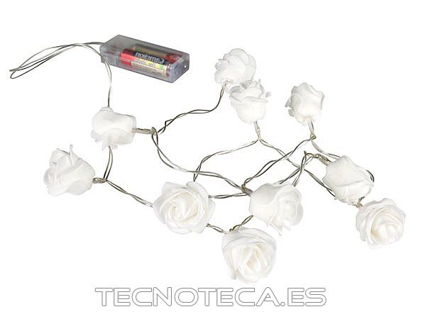 XML30. Cadena de luz de flores con LEDs - Imagen 2