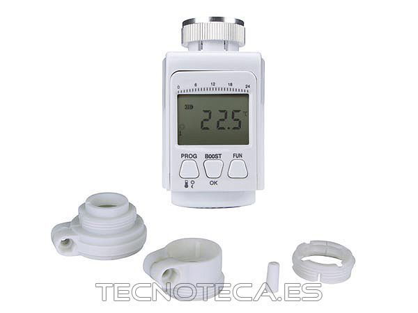 DRT1. Termostato digital de radiador motorizado