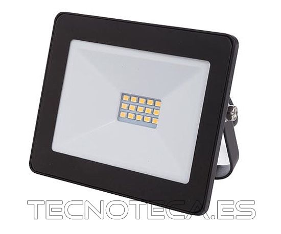 LEDA6001NW-B. Proyector Led neutro 10W negro