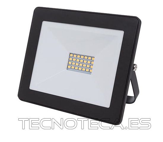 LEDA6002NW-B. Proyector Led neutro 20W negro