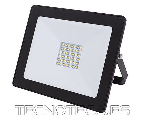 LEDA6003NW-B. Proyector Led neutro 30W negro