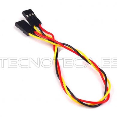 Cable Arduino 3. H-H 3 polos 20cm (5 unidades)