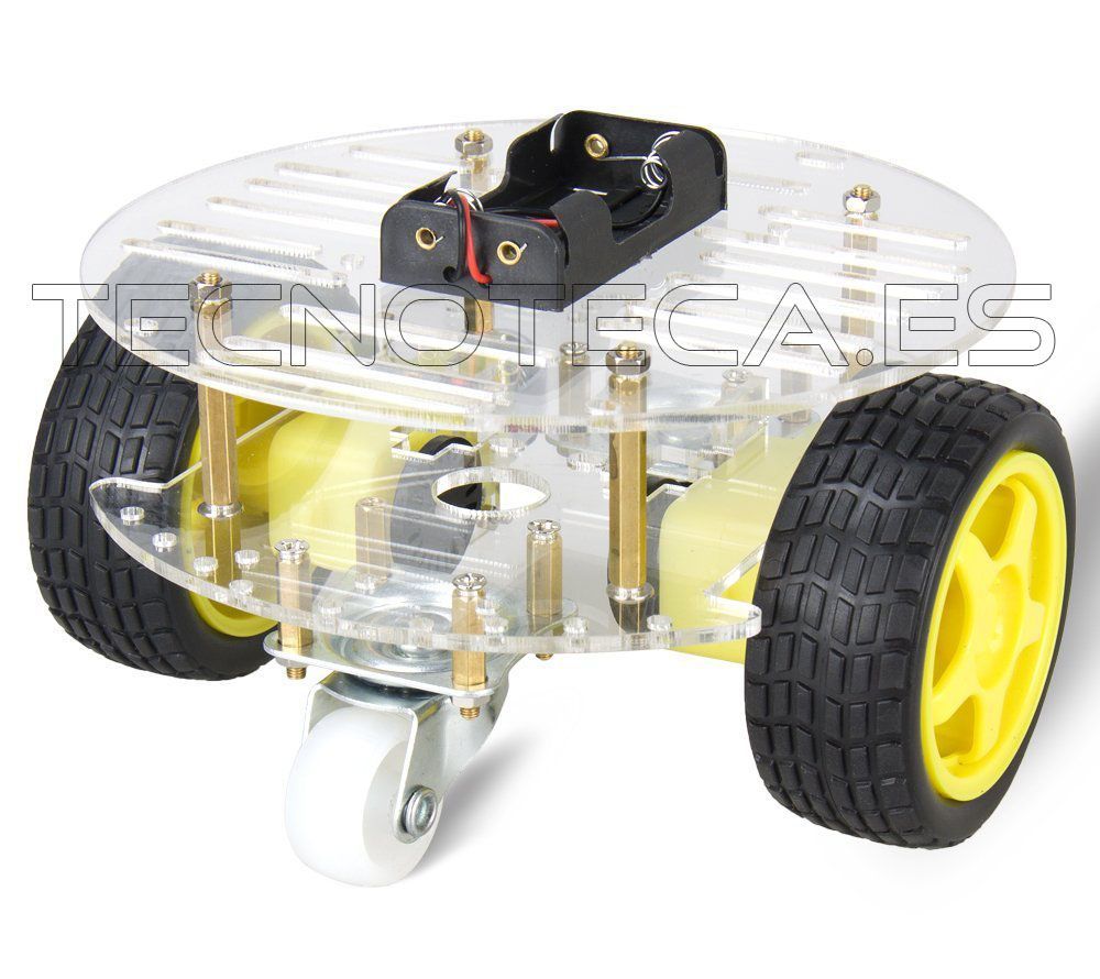 SCHVAR014. Kit chasis de coche con dos ruedas y motores