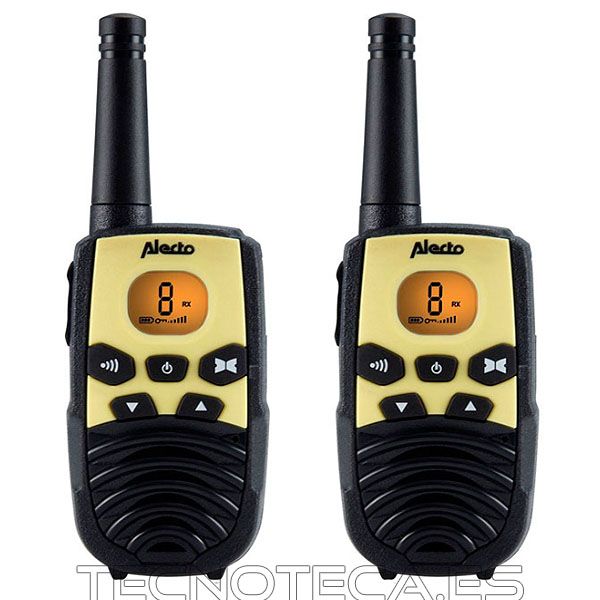 WALKIE023. Emisora de mano, PMR 446 a pilas (pareja)