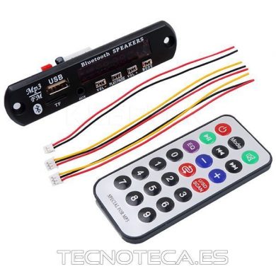 Lector de MP3 por USB, SD con BLUETOOTH
