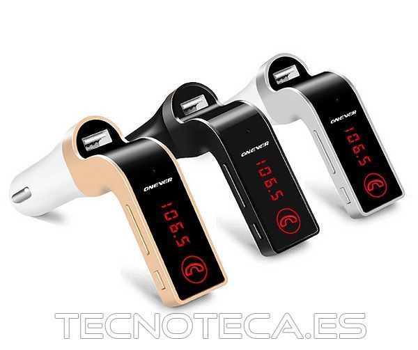 Emisor FM mechero de coche BLUETOOTH+SD+USB