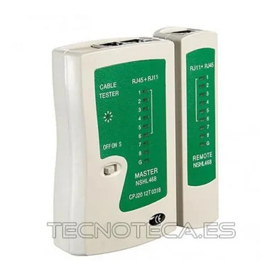 Tester RJ45 y RJ11