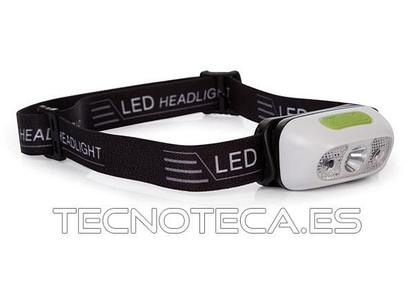 Linterna LED frontal con sensor recargable (EHL21)