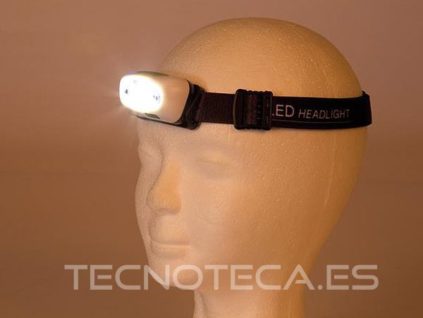 Linterna LED frontal con sensor recargable (EHL21) - Imagen 4