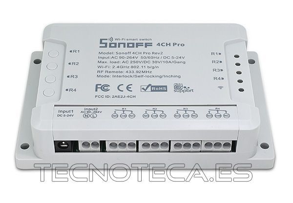 4CHPRO R3. Control remoto por WIFI 4 canales rele - Imagen 3