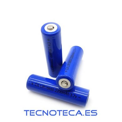 BATERIA DE LITIO ION 18650