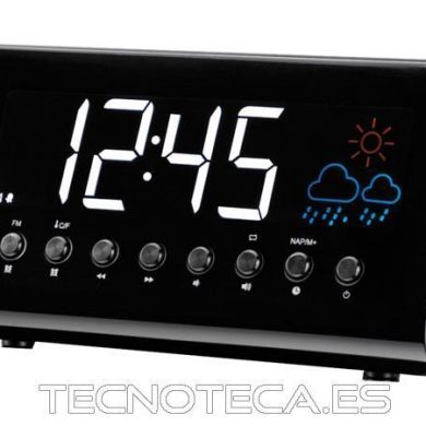 DV-10905. Radio despertador FM con indicacion del tiempo