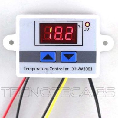 Termostato 12VDC de -50 a 110 ºC 10A