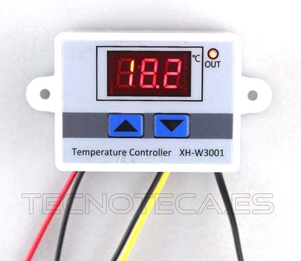 Termostato 12VDC de -50 a 110 ºC 10A