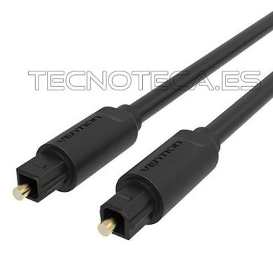 Toslink. Conexion audio fibra optica Toslink 1m