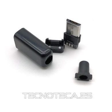 SCHCO075. Conector MICRO USB macho soldar